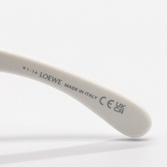 NEW LOEWE SUNGLASSES LW40131I 25G WHITE UNISEX EYEWEAR LOEWE main image 4